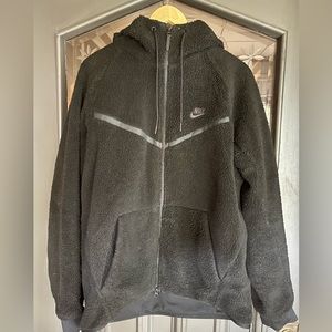 Nike Fleece zip up sweater.